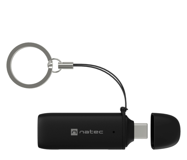 Natec CZYTNIK KART SCARAB C SD/MICRO SD USB 3.2 GEN 1 CZARNY - 1470230 - zdjęcie 3
